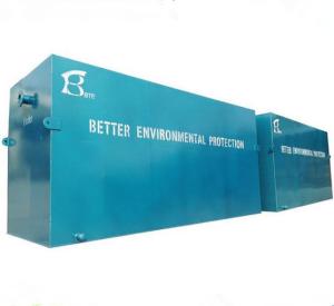 Quality MBR Wastewater Treatment Plant with 1000L/Hour Productivity and Motor Core Components wholesale