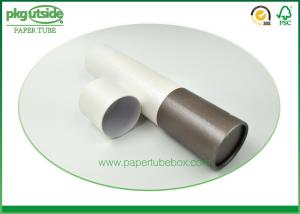 Quality Recyclable Cardboard Paper Tubes , Stamping Logo Paper Canister Packaging wholesale