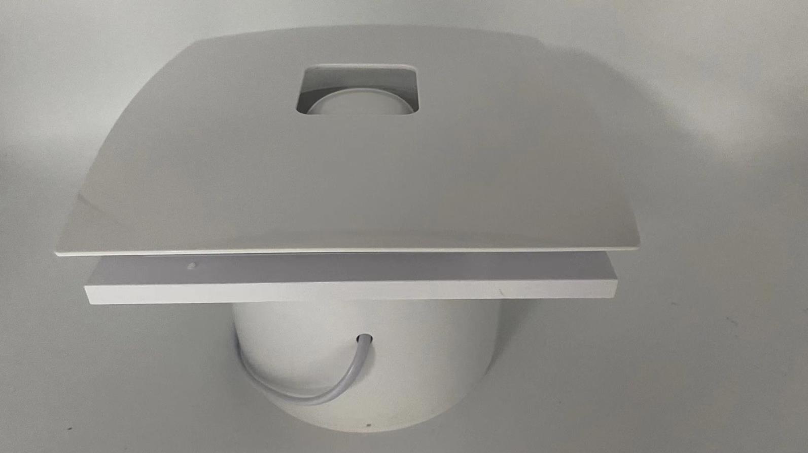 Wall Mounting 6 Inch Plastic Square Ventilation Extractor Fan for Bathroom Kitchen