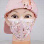 Anti Dust 17.5x9.5cm 3 Ply Non Sterile Kids Surgical Masks 25gsm