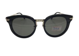 Quality Round retro style acetate sSunglasses Women UV protection 400 wholesale