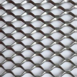 Quality Durable Stainless Steel Expanded Metal Lath 2.0mm Thinckness Mesh Curtain Wall wholesale