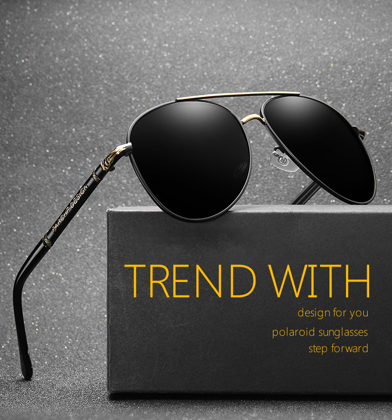 Toad Men Driving Sunglasses Mirror Fashion Polarized Lens 145MM