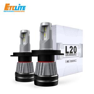 Quality H4 9005 Headlight Bulb Led 20000 Lumen 85deg Temperature 12v wholesale