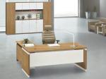 modern wood office manager desk Foshan furniture in stock