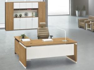Quality modern wood office manager desk Foshan furniture in stock wholesale
