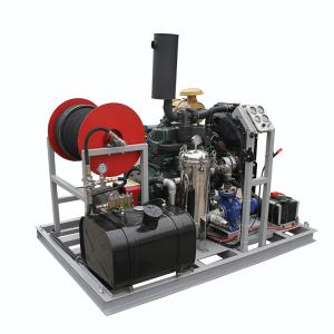Quality High Pressure Water Jet Pipe Cleaner Portable 20MPa 100L/Min wholesale