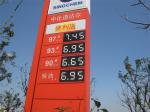 Reflective Fuel Price Flip Signs Gas Station Gas Price Sign