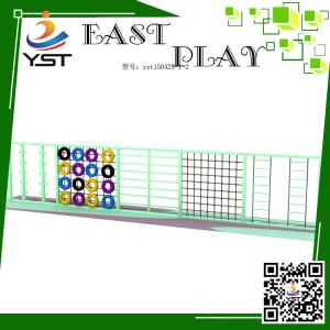 Quality LLDPE Anti Ageing Plastic Outdoor Climbing Frames 2 Years Warranty wholesale