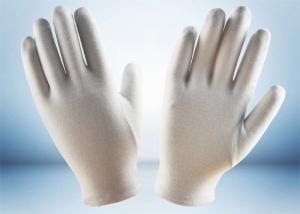 Quality Light Weight Cotton Work Gloves Absorbing Sweat White Jewelry Handling Gloves wholesale