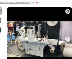 Quality Powerful Automatic Rotary Die Cutter Machine With Max Speed 300p/Min wholesale