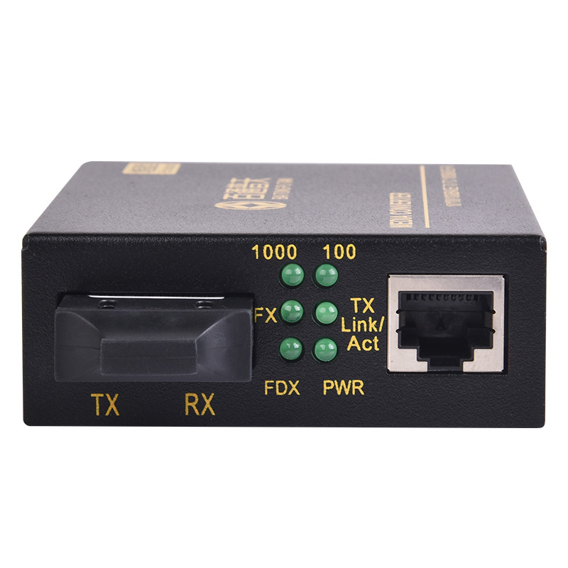 10/100m 1310/1550nm WDM 25KM RJ45 Fiber Optic Media Converter