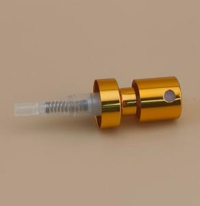 Quality Yellow Alum Button Fine Crimp Sprayer Big Housing K402-1 for Perfume wholesale