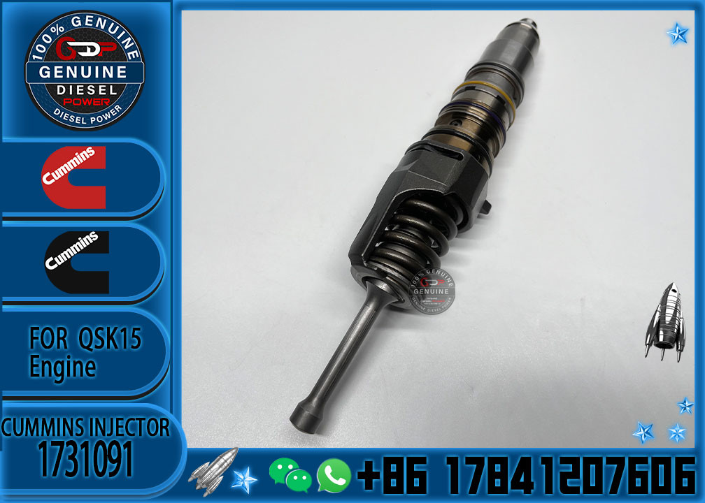 Durable Fuel Injector Assembly 1731091 For Scania ISZ13 HPI Series