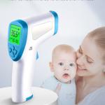 No Touch Digital Forehead Thermometer , Adult Non Contact Medical Thermometer
