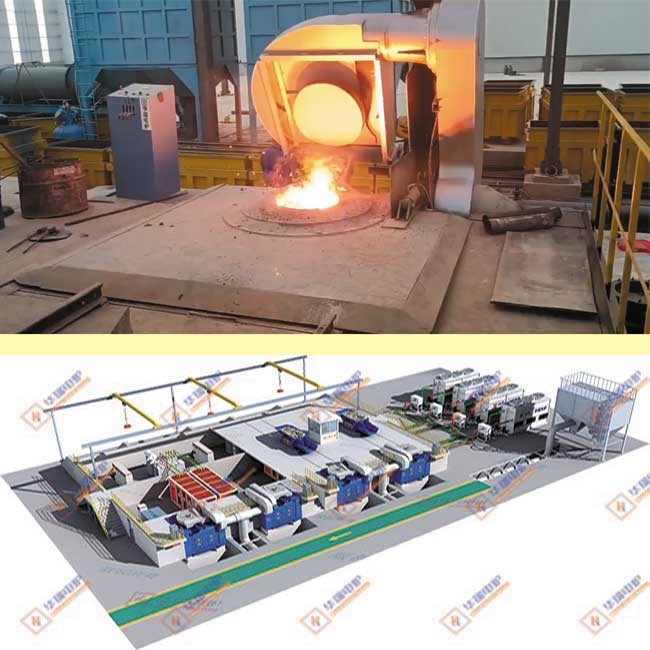 Quick induction crucible furnace System Medium Frequency Energy Saving