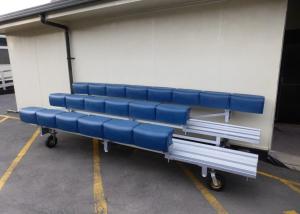 Quality Convenient Aluminium Bench Seats Swivel Casters For Outdoor / Indoor Movement wholesale