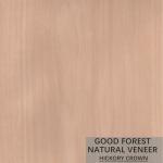 Natural Hickory Wood Veneer Double Color Popular Cabinet Wood Veneer FSC