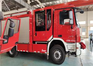 Quality Gasoline Rear Mounted 100km/H 214kw Rescue Fire Truck wholesale