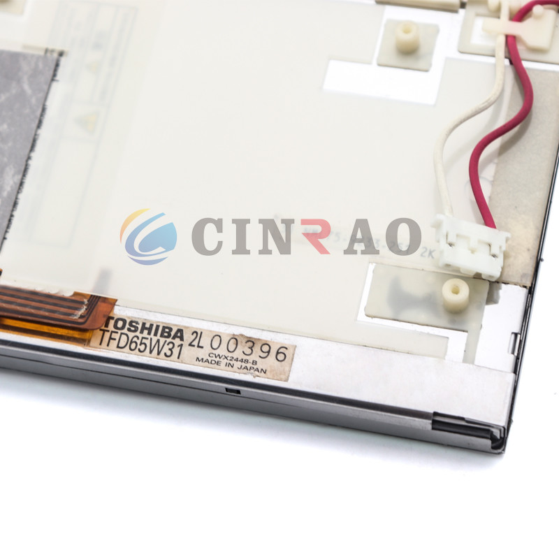 6.5 INCH Toshiba TFD65W31 TFT LCD Screen / Automotive LCD Module Display