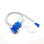 1x8 1 1*32 1*64 FTTH PLC Steel Tube Splitter SC UPC 0.9mm Fiber Optic PLC