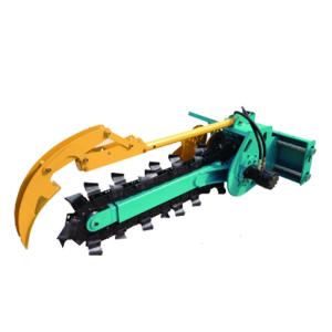 Quality Trencher for mini skid steer loader ,skid steer loader trencher wholesale