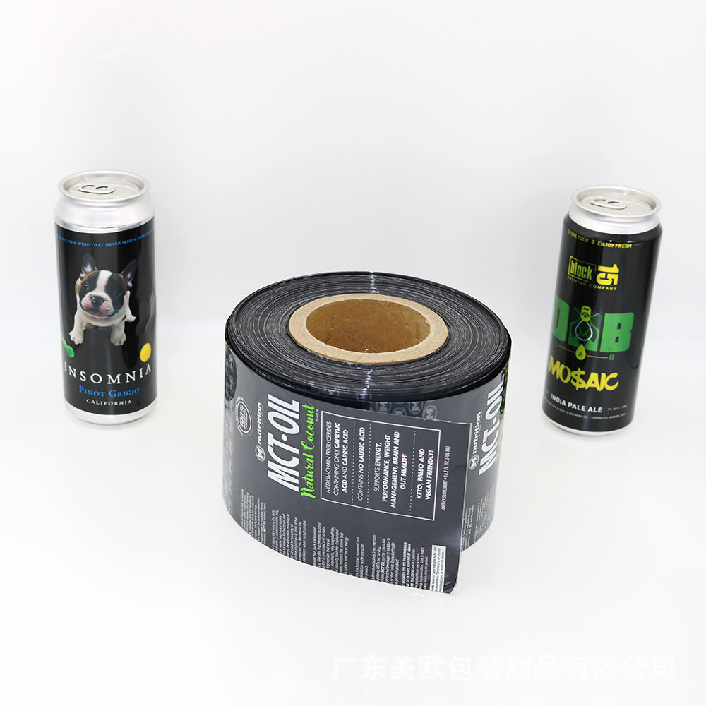 Transparent SGS PETG Heat Shrink Wrap Sleeve Film For Bottle Packaging
