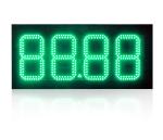 Outdoor 12 inch 8.888/8.889 Green/Red Color Led Gas Station Signs Waterproof RF