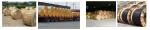 Black FTTH Drop Fiber Optic Cable 1km 6 Core Multimode