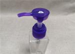 Reusable Lotion Pump Dispenser Purple Color For Shampoo / Conditioner
