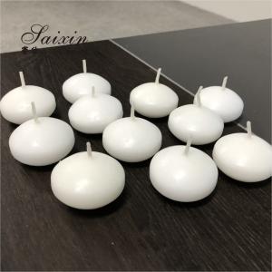 Quality Hot sale 4.5cm real wax water activated floating candles for wedding decoration centerpiece candle holders wholesale