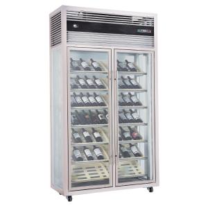 Quality 220v 240v Wine Display Cooler , Customized Wine Refrigerator Cabinet wholesale
