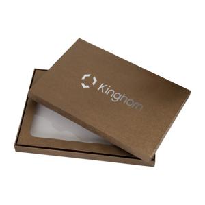 Quality Recycled Paper Gift Boxes Shirt packaging box Brown aircraft box Printing logo wholesale