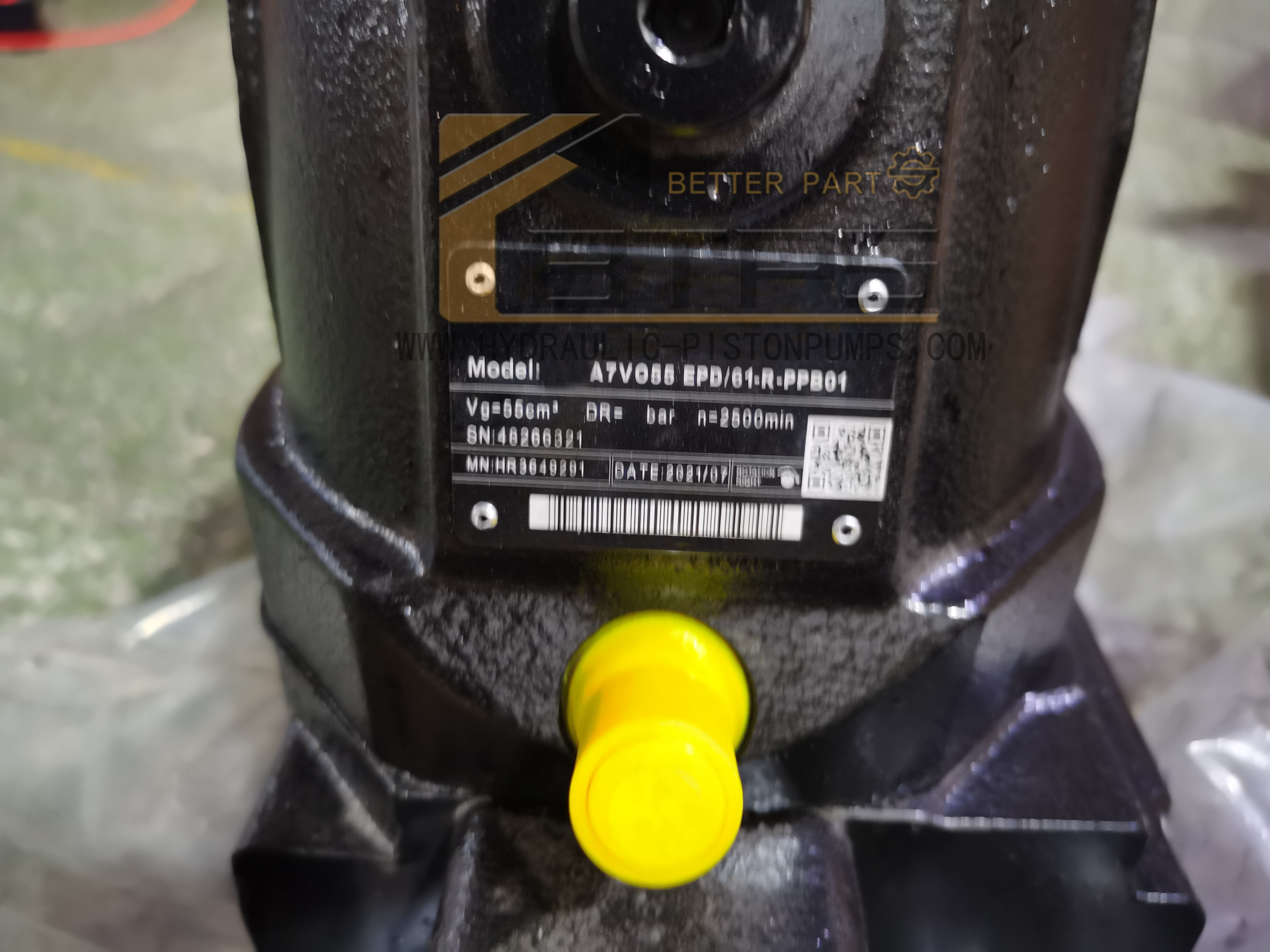 A7VO55EPD_61-R-PPB01 A7vo55 Rexroth Hydraulic Axial Piston Pump A7VO28 A7VO55 A7VO80 A7VO107 A7VO160 A7VO250