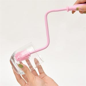 Quality Bpa Free Multipurpose Silicone Dish Brush With Handle wholesale