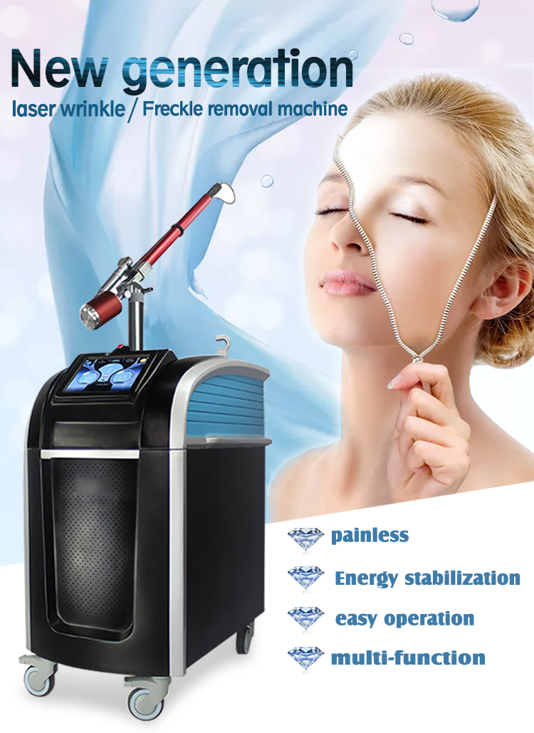 SP1multifunctional skin tightening Q Switched Laser Beauty Machine new technologies Co2 fractional laser pigment removal