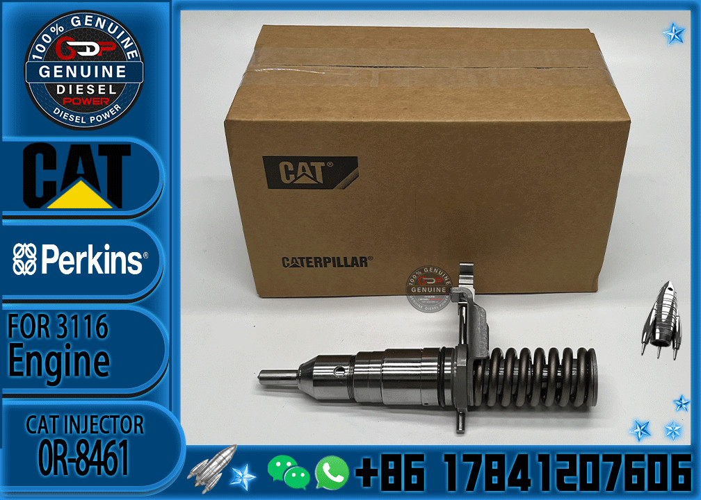 For Caterpillar E320b E325b E322b 3114 3116 Engine Diesel Fuel Injector 127-8222 0R-8461