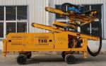 70kw Four Wheel Hydraulic Driven Soil Drill Rig