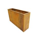 Vertical type plant metal flower pots for outdoors garden