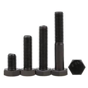 Quality Length 20mm-300mm H.D.G Grade 8.8 DIN 933 DIN 931 High Tensile Black Oxide Hex Head Bolts wholesale