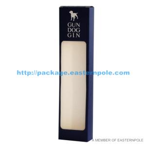 Quality Black Promotional Packing Box, Wine Box with PVC Window wholesale