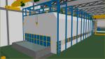 Circle Type Professional Hot Dip Galvanizing Equipment For Galvanizing Steel