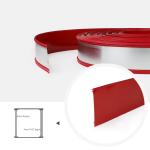 F Shape Flexible Color Steel Metal Trim Cap Channel Letter Materials