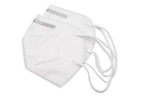 Quality FFP2 Kn95 Disposable Dust Face Protection Mask PP Non Woven Material White Color wholesale