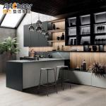 Germany Style Compact Kitchen Cupboard Artcheer Modern Hotel Kitchen Cabinet