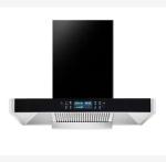Modern Glass Stainless Steel T Shape Chimney Hood Kitchen Exhaust Range Hood