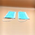 3 Ply Disposable Non Woven Face Mask / Melt Blown 3 Ply Disposable Face Mask