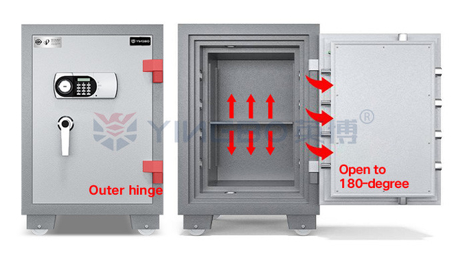 Fireproof Rating 30-120mins Fire Resistant Safe Box 4 Hour Fireproof Safe