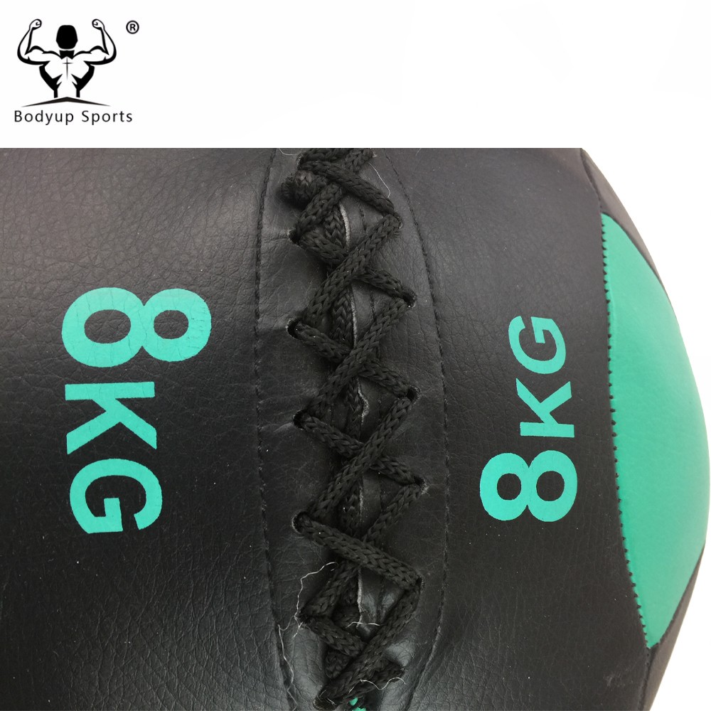 PVC Leather Wall Ball Gym Exercise Ball For Core Muscle Strengthening Moisture Resistant