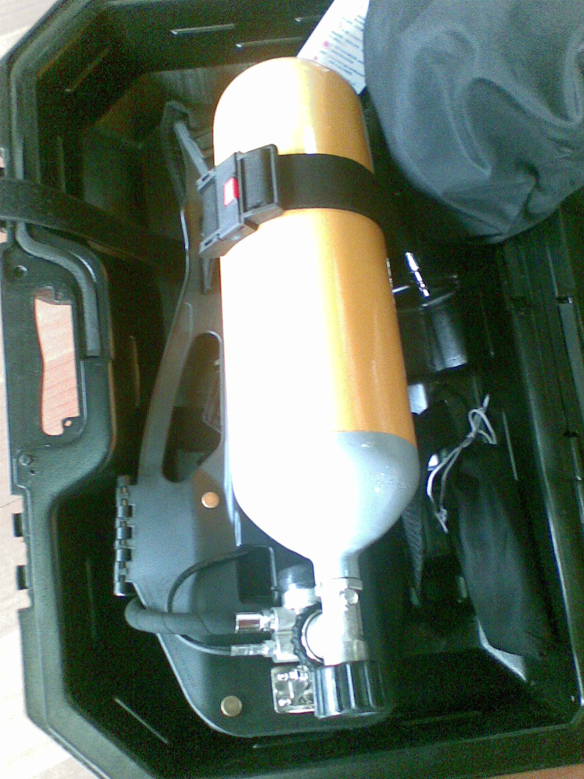 Carbon / Steel Composite Cylinder Self-contained Breathing Apparatus 5L & 6L & 6.8L SCBA